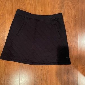 black cotton skirt